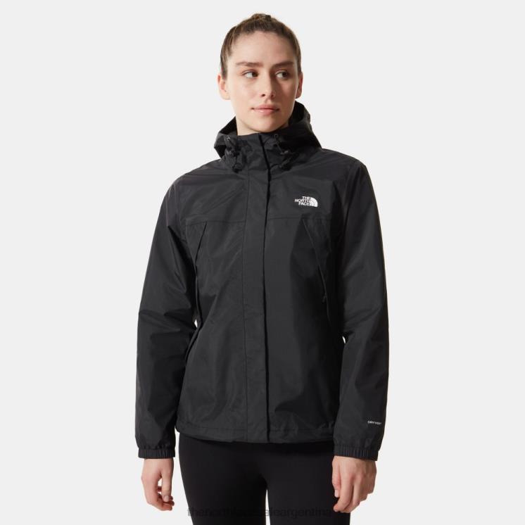 FFV041448 negro The North Face chaqueta anora mujer