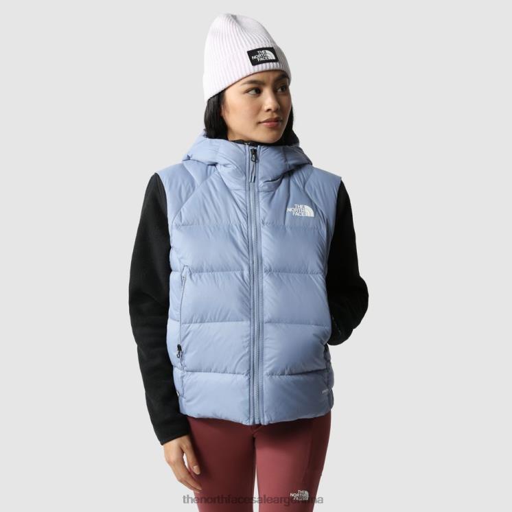 FFV041573 azul popular The North Face chaleco de plumas hyalite para mujer