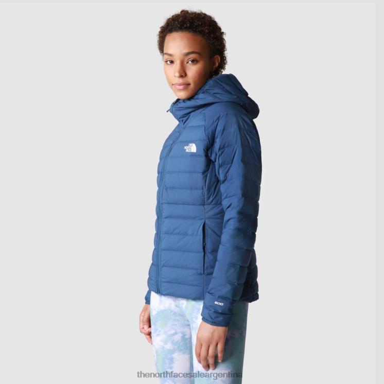 FFV041629 azul sombreado The North Face chaqueta elástica Belleview para mujer