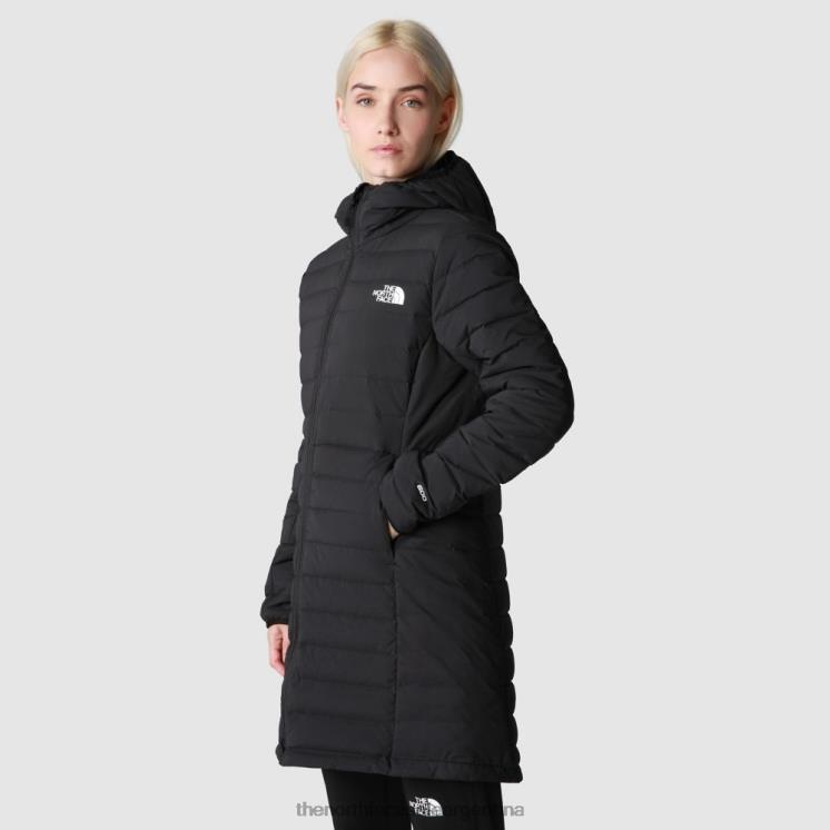 FFV041633 negro The North Face parka elástica belleview para mujer