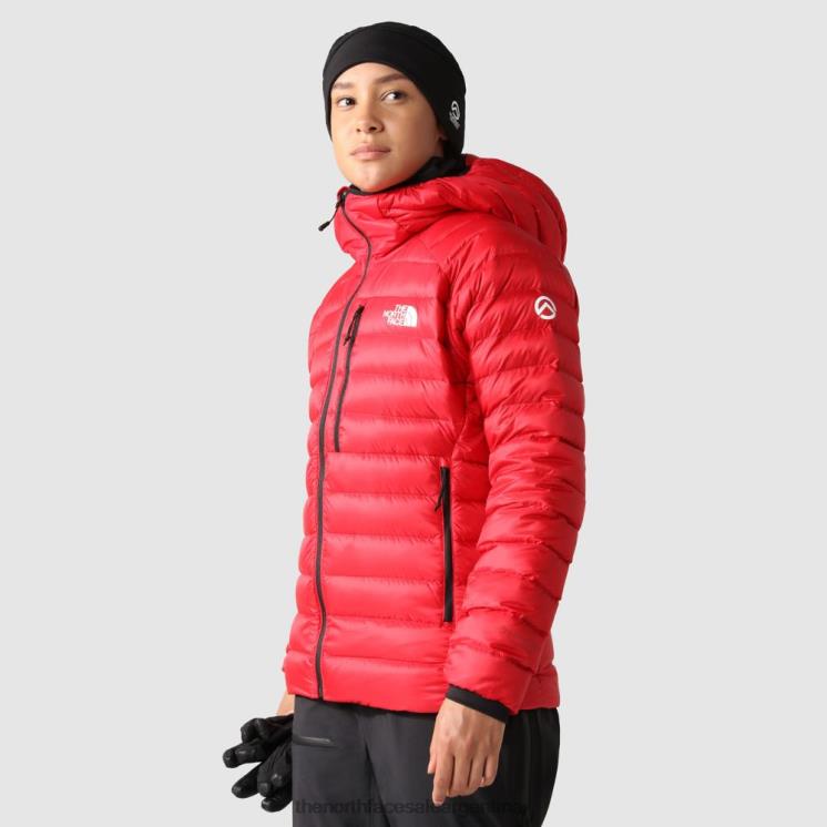 FFV041745 rojo The North Face chaqueta con capucha summit breithorn mujer