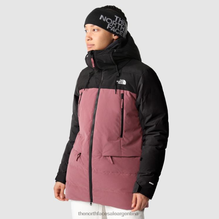 FFV04176 jengibre negro The North Face chaqueta de plumón pallie de mujer jengibre negro
