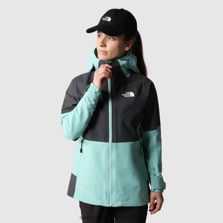 FFV042076 gris The North Face chaqueta jazzi mujer Futurelight