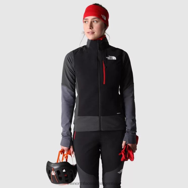 FFV042222 gris The North Face Chaleco ventrix híbrido para mujer Dawn Turn