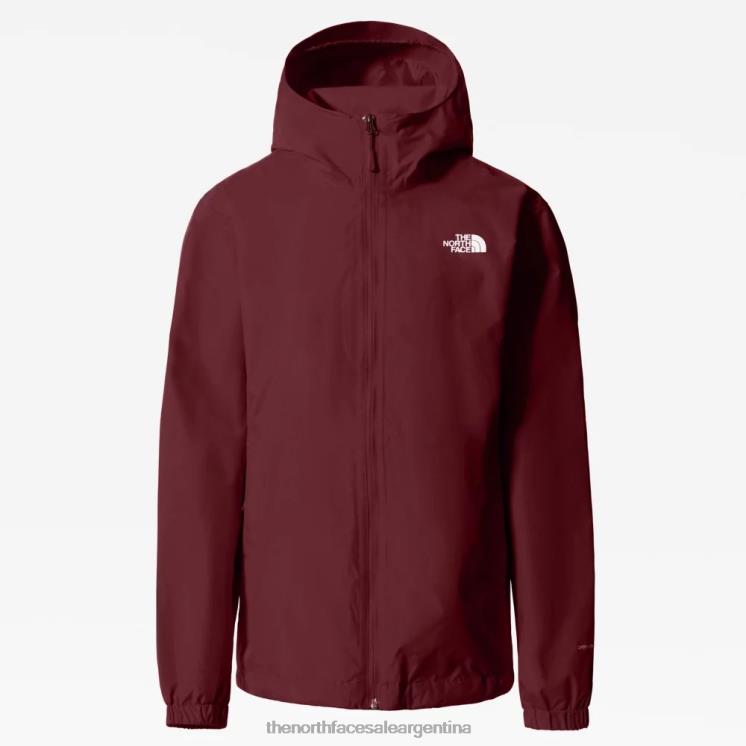 FFV042304 rojo regio The North Face chaqueta plegable nueva de pico para mujer