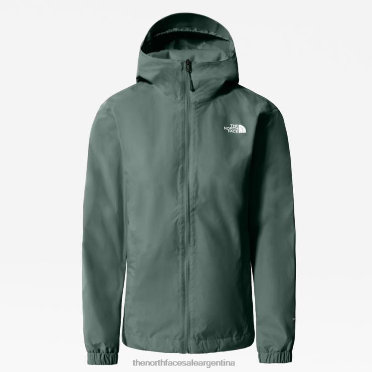FFV042305 verde bálsamo The North Face chaqueta plegable nueva de pico para mujer