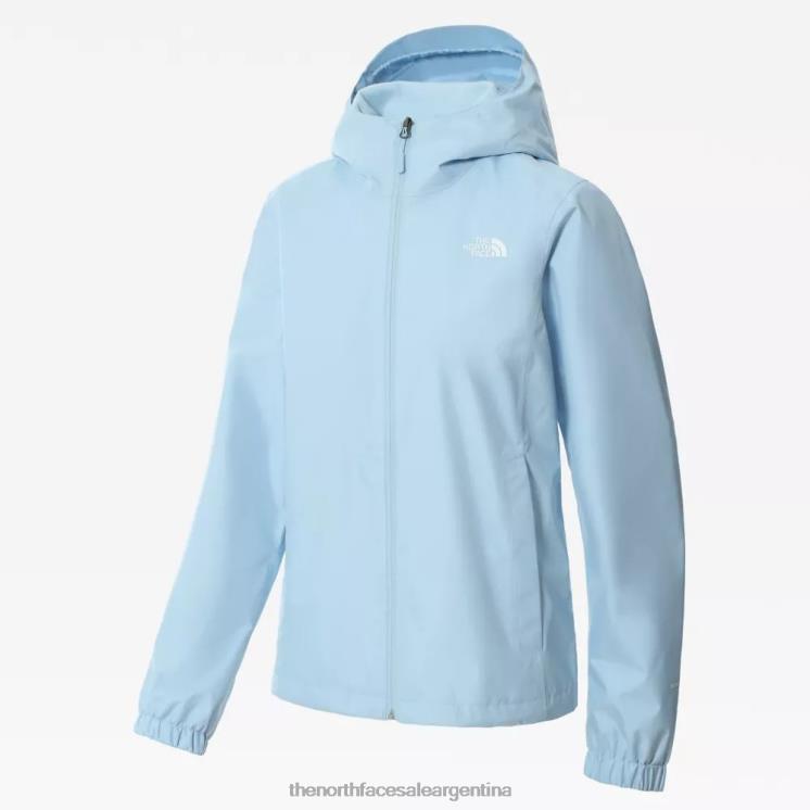 FFV042339 azul beta The North Face chaqueta con capucha de búsqueda de mujer