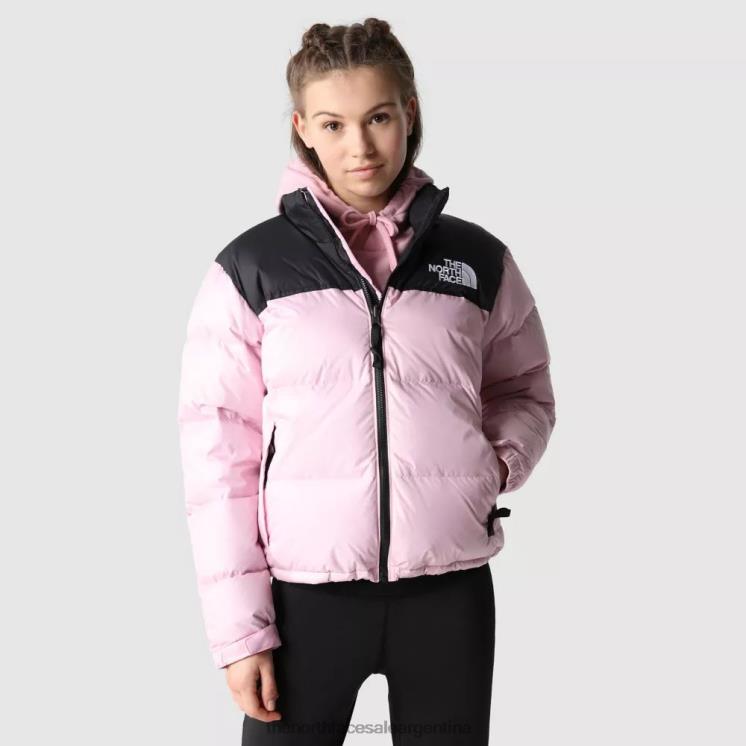 FFV04252 camafeo rosa The North Face chaqueta nuptse retro mujer 1996
