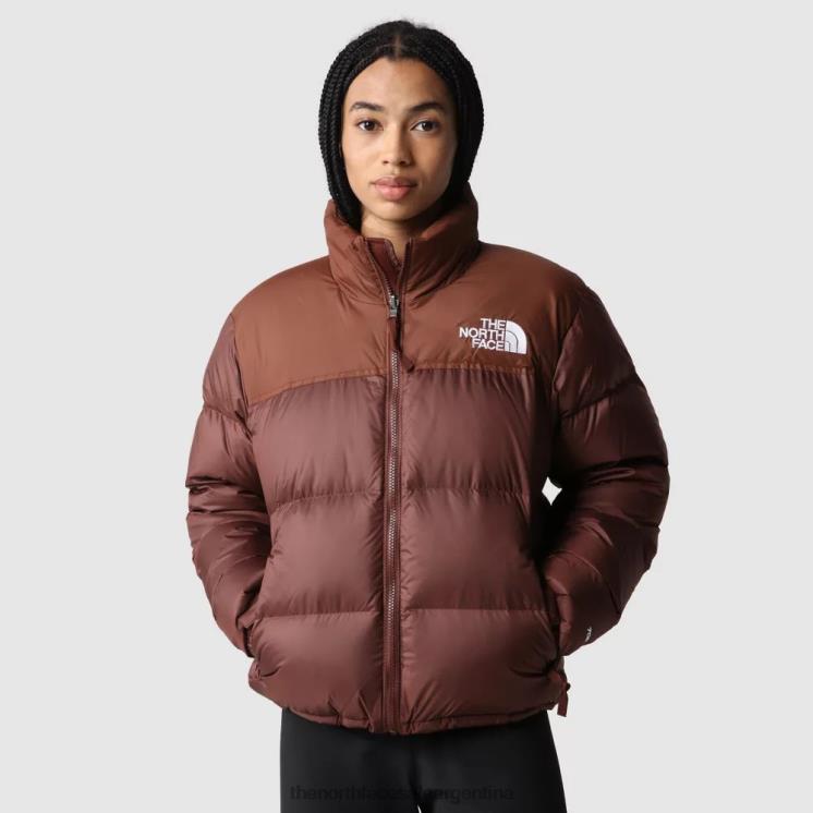 FFV04253 roble oscuro The North Face chaqueta nuptse retro mujer 1996