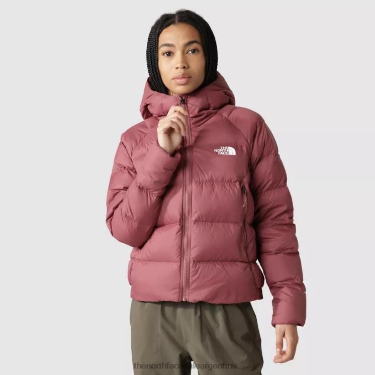 FFV04301 jengibre The North Face chaqueta con capucha de plumón hyalite para mujer