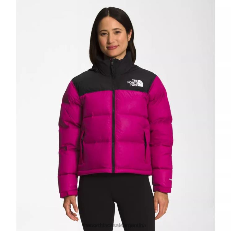 FFV043300 rosa fucsia The North Face chaqueta nuptse retro mujer 1996