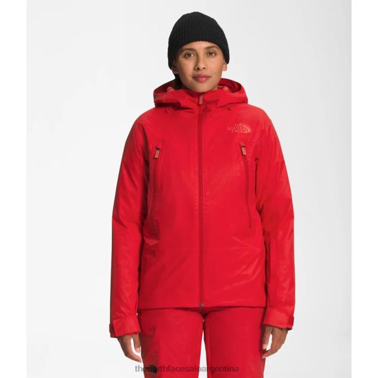 FFV043544 rojo The North Face chaqueta triclimate clementina mujer
