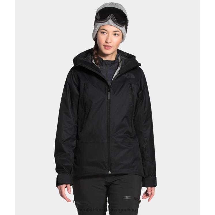 FFV043545 gris The North Face chaqueta triclimate clementina mujer