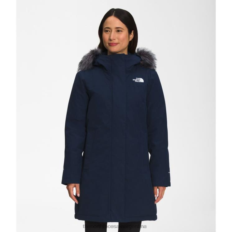 FFV043572 cumbre marina The North Face parka ártica mujer