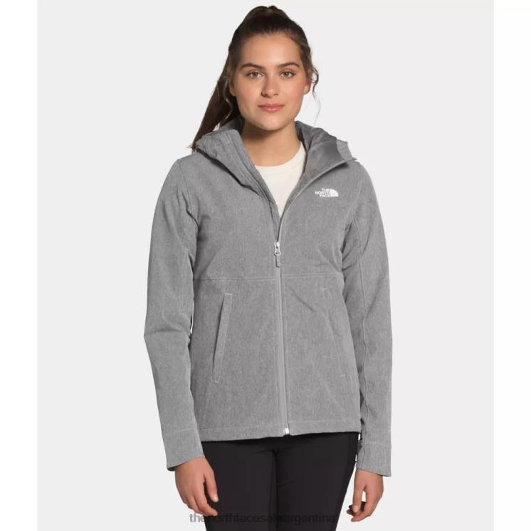 FFV043619 gris The North Face sudadera shelbe raschel mujer