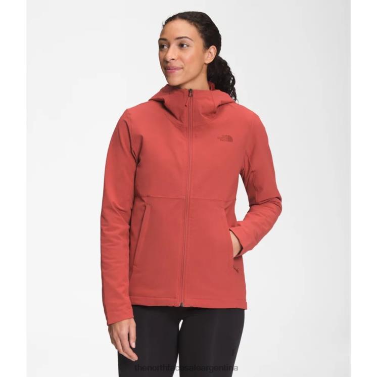 FFV043623 especias rojas The North Face sudadera shelbe raschel mujer