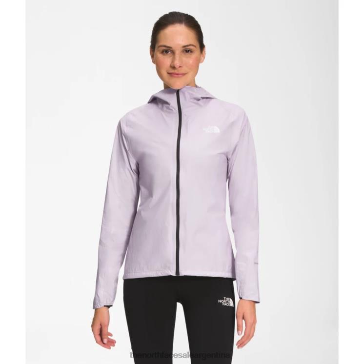 FFV043763 niebla de lavanda The North Face chaqueta plegable First Dawn para mujer