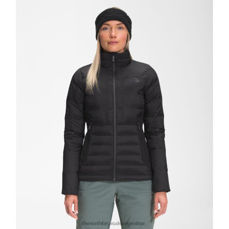 FFV043905 negro The North Face chaqueta híbrida de plumón evelu para mujer