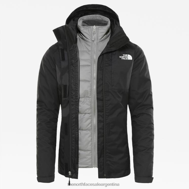 FFV04409 negro The North Face chaqueta triclimate modis para mujer