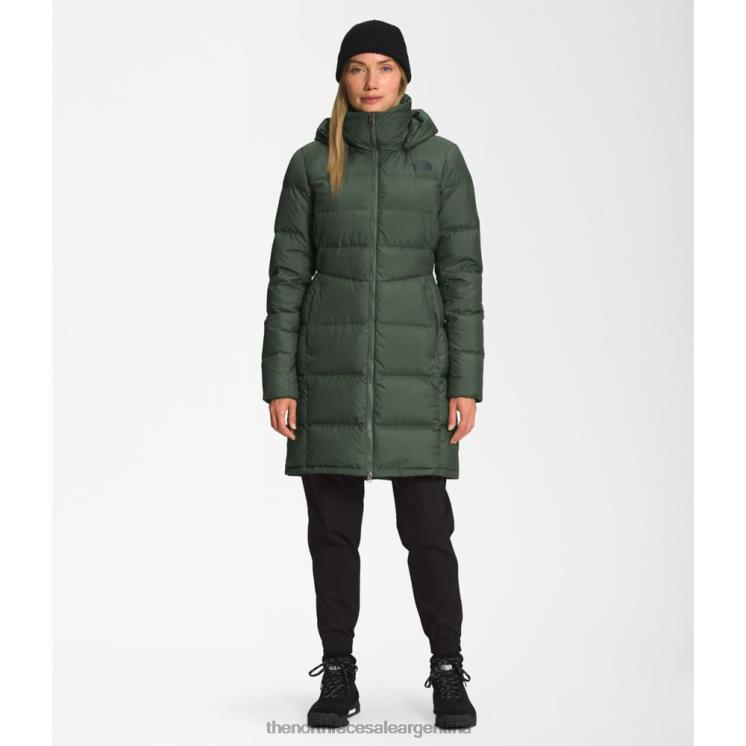 FFV044126 tomillo The North Face parka mujer metrópolis