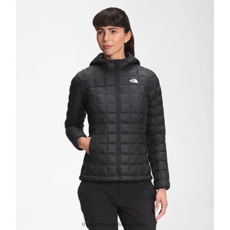 FFV044200 negro The North Face sudadera con capucha thermoball eco 2.0 para mujer