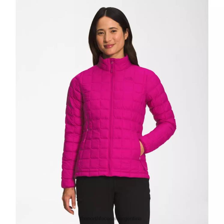 FFV044202 rosa fucsia The North Face chaqueta termoball eco mujer 2.0