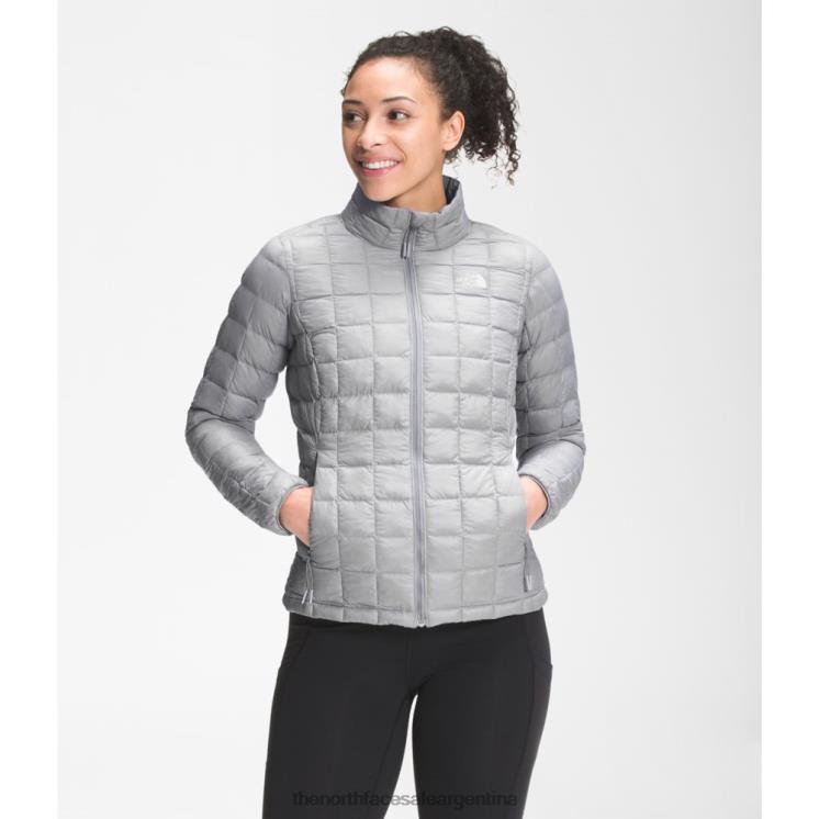 FFV044204 gris The North Face chaqueta termoball eco mujer 2.0