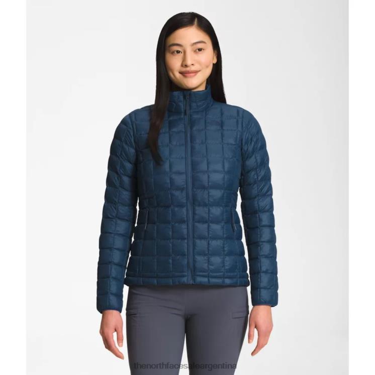 FFV044205 azul sombreado The North Face chaqueta termoball eco mujer 2.0