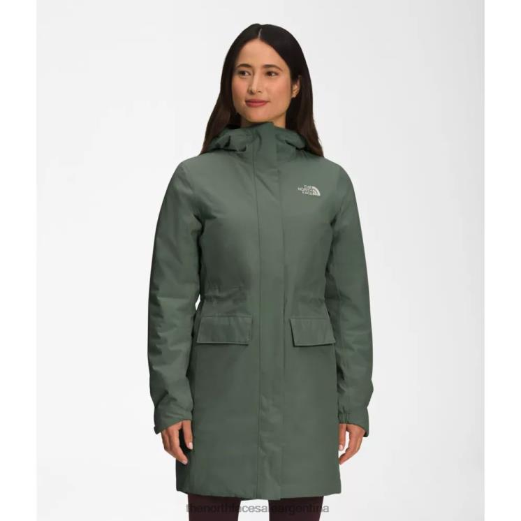 FFV044236 tomillo The North Face parka con aislamiento City Breeze para mujer