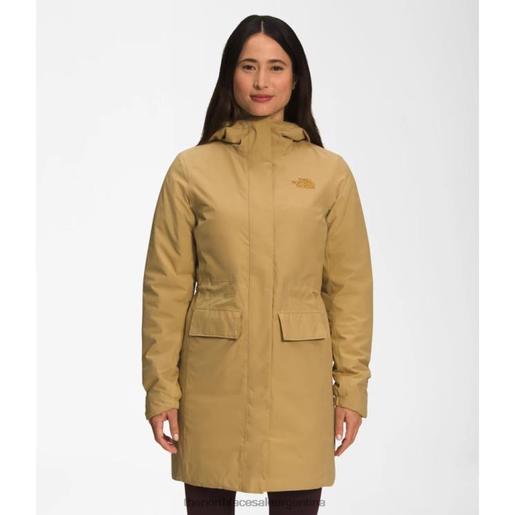 FFV044237 broncearse The North Face parka con aislamiento City Breeze para mujer