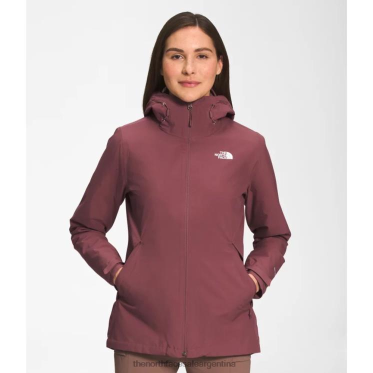 FFV044264 jengibre The North Face chaqueta carto triclimate mujer