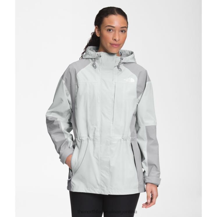 FFV044357 gris The North Face chaqueta de montaña mujer 2000