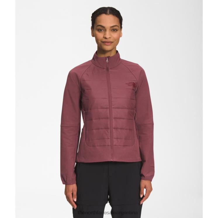 FFV044425 jengibre The North Face chaqueta híbrida de refugio para mujer