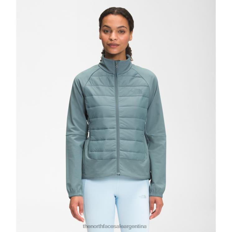 FFV044427 azul The North Face chaqueta híbrida de refugio para mujer
