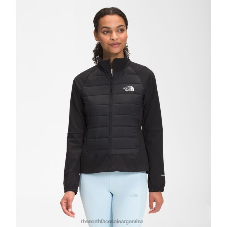 FFV044429 negro The North Face chaqueta híbrida de refugio para mujer nueva