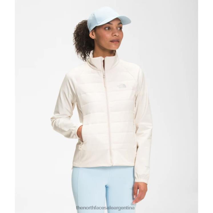FFV044430 blanco The North Face chaqueta híbrida de refugio para mujer
