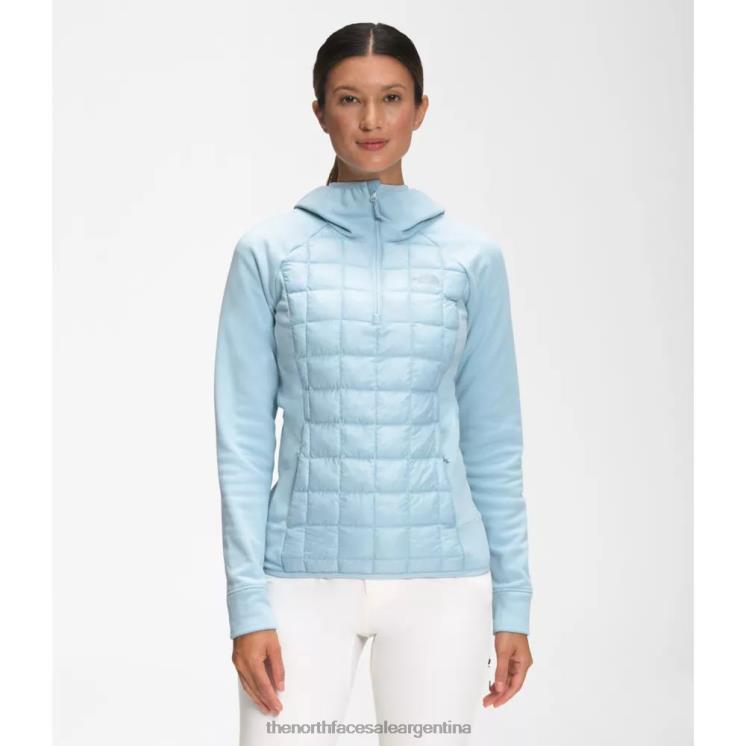FFV044675 azul beta The North Face chaqueta ecológica híbrida thermoball 2.0 para mujer