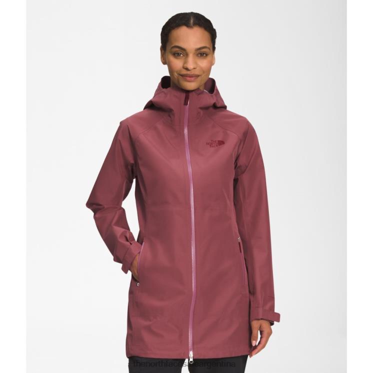FFV044683 jengibre The North Face Parka Dryzzle FutureLight para mujer