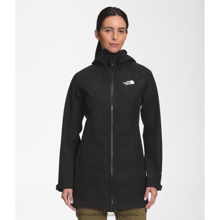 FFV044685 negro The North Face Parka Dryzzle FutureLight para mujer