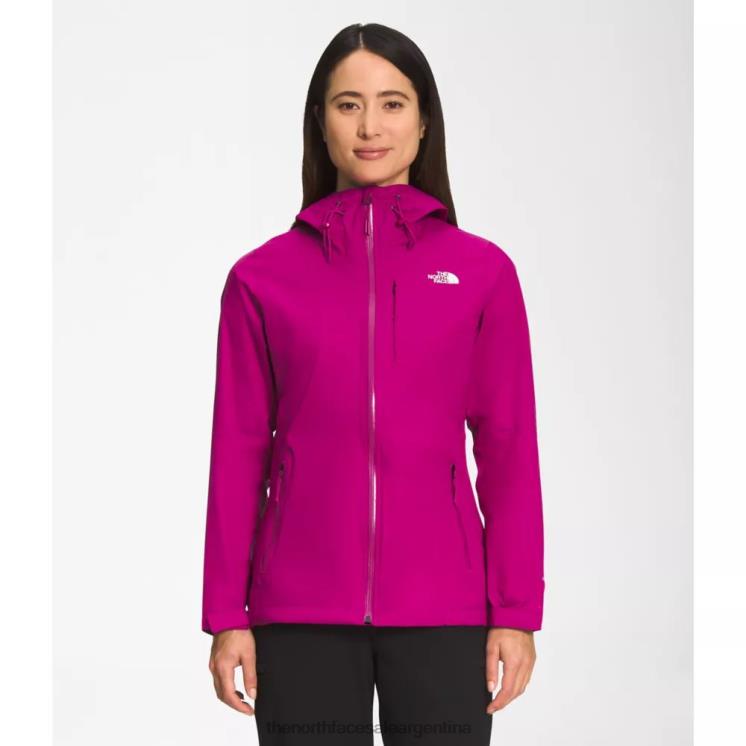 FFV044689 rosa fucsia The North Face chaqueta alta vista mujer