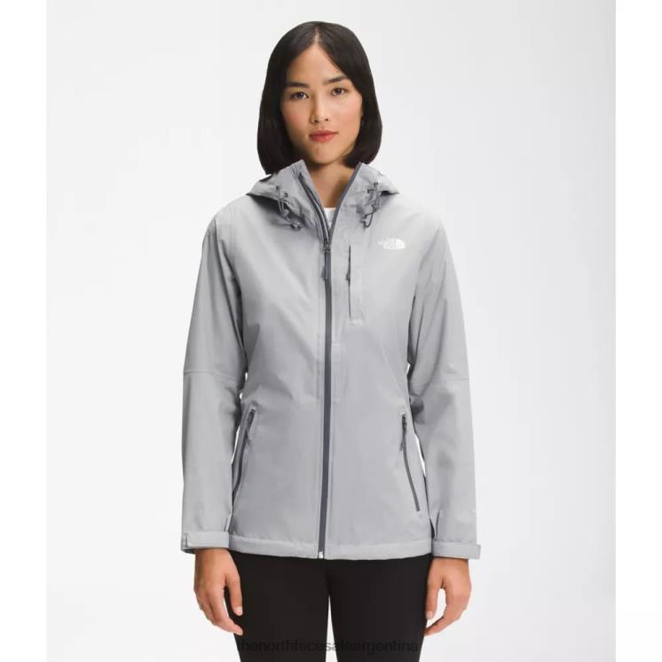 FFV044695 gris The North Face chaqueta alta vista mujer