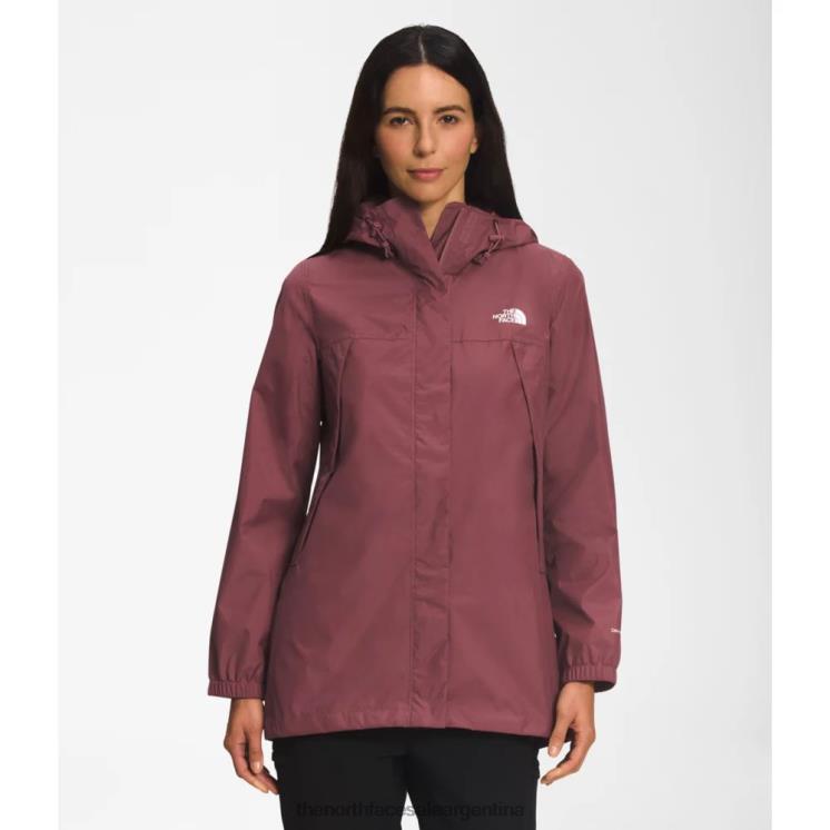 FFV044810 jengibre The North Face parka anora mujer