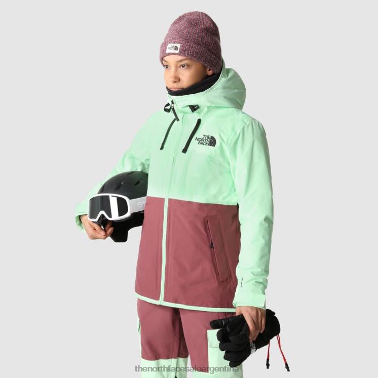 FFV04515 pátina verde The North Face chaqueta superlu mujer