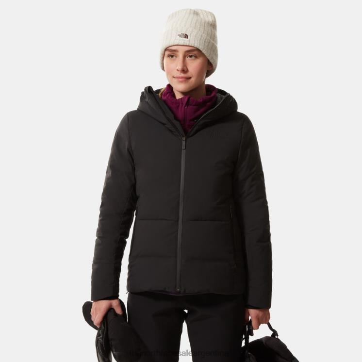 FFV04528 negro The North Face chaqueta de plumas de circo para mujer