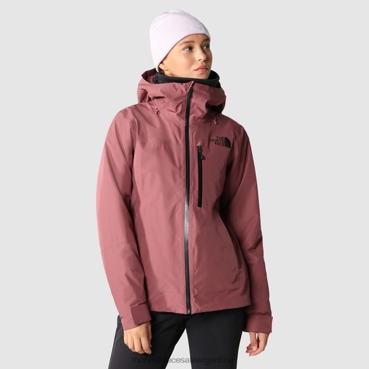 FFV04529 jengibre The North Face chaqueta descendit mujer