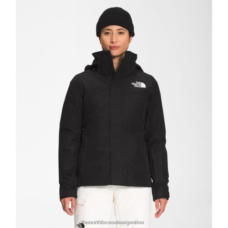 FFV045710 negro The North Face chaqueta triclimate garner para mujer