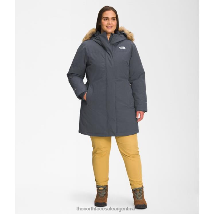 FFV045818 gris The North Face mujer más parka ártica