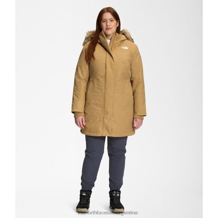 FFV045825 broncearse The North Face mujer más parka ártica