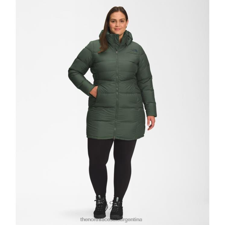 FFV045832 tomillo The North Face parka mujer plus metrópolis
