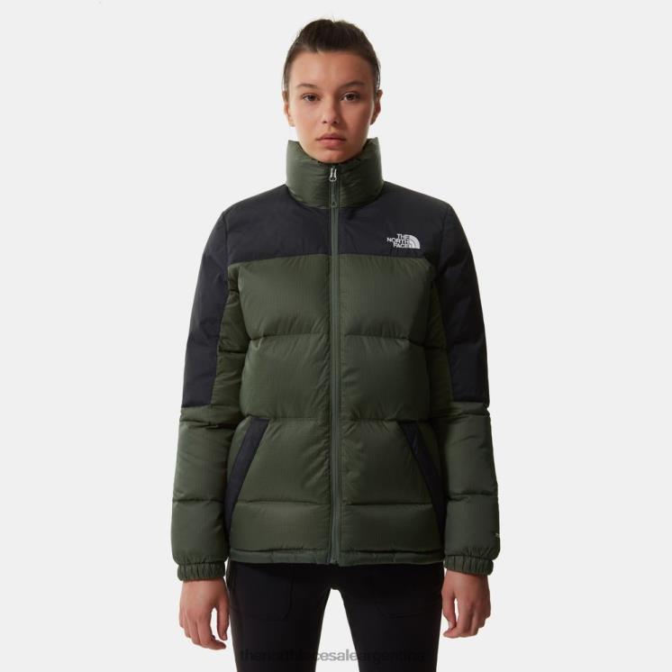 FFV04597 tomillo negro The North Face chaqueta de plumas diablo mujer negra tomillo